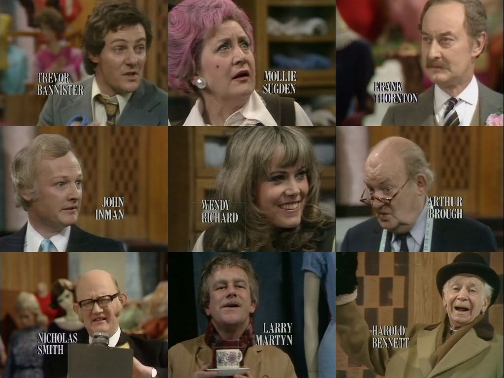 ... , John Inman, Trevor Bannis...